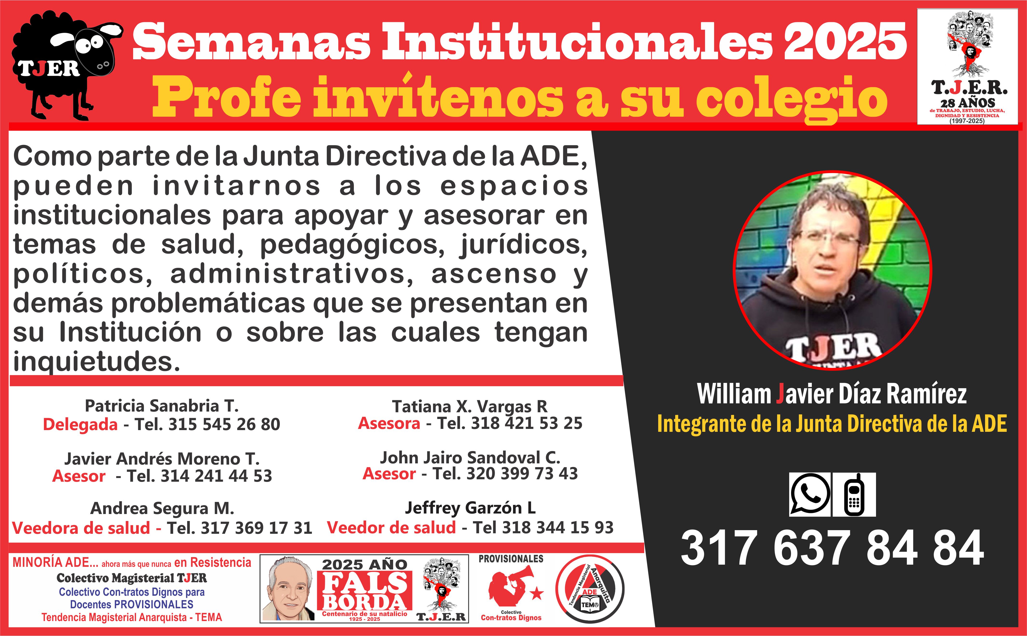 PROFE, INVÍTENOS A SU COLEGIO