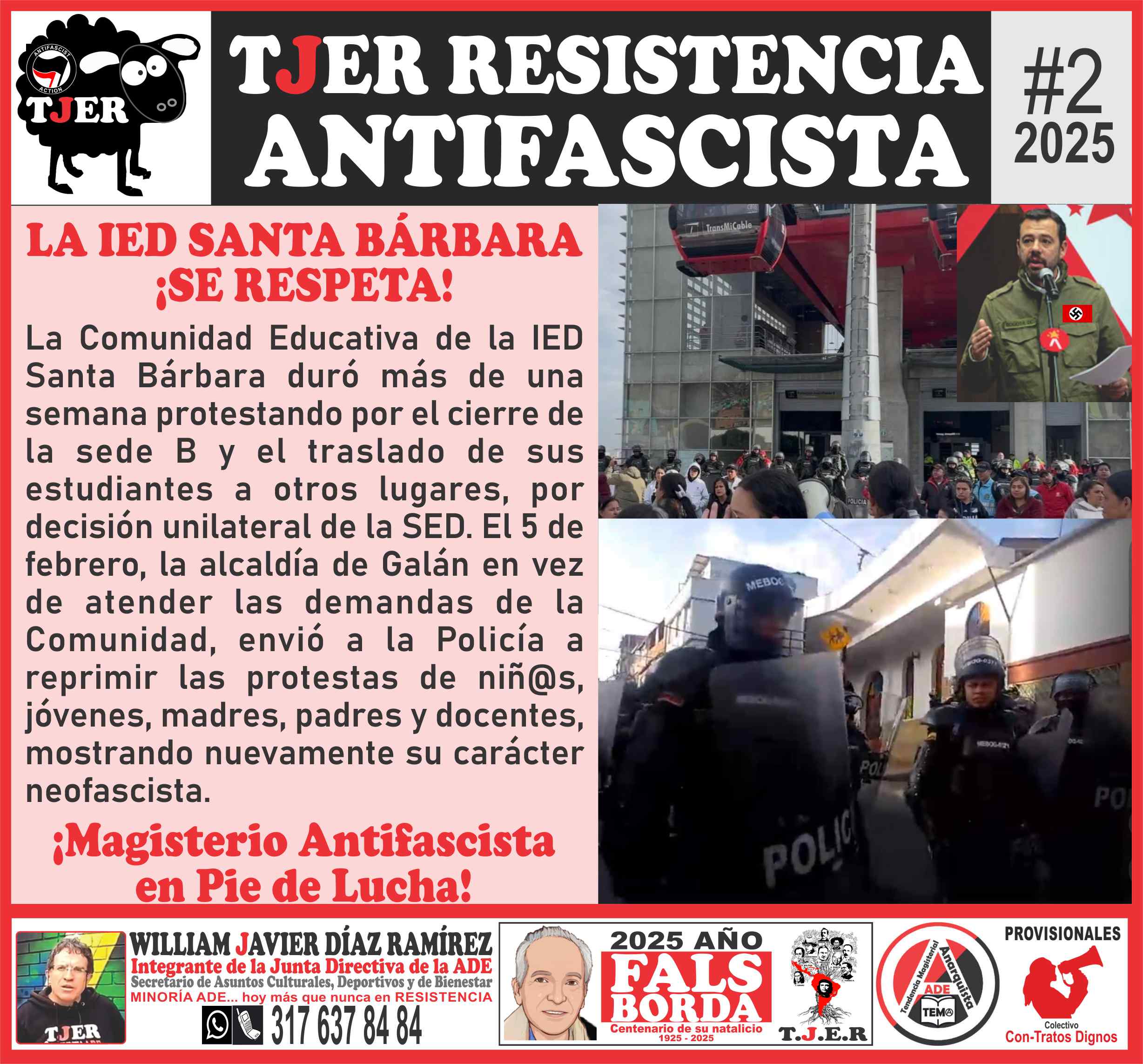 TJER Resistencia Antifascista #2