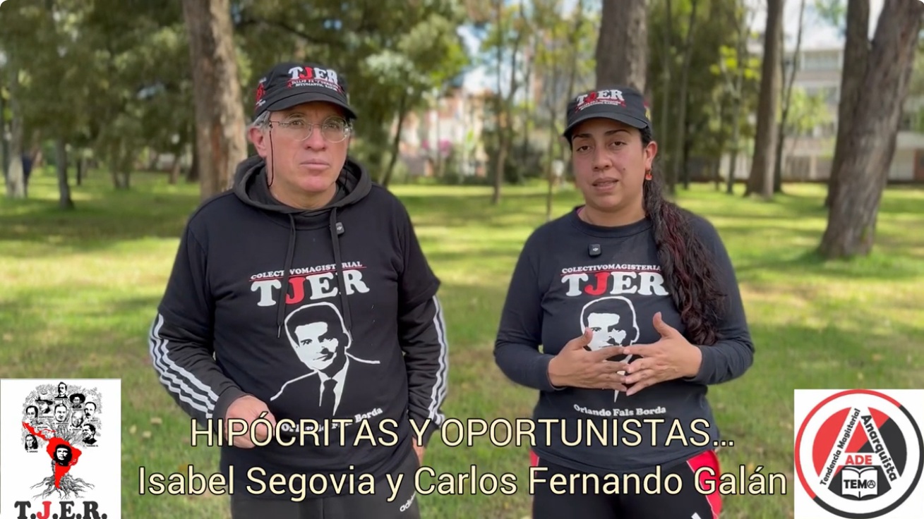 HIPÓCRITAS Y OPORTUNISTAS… Isabel Segovia y Carlos Fernando Galán