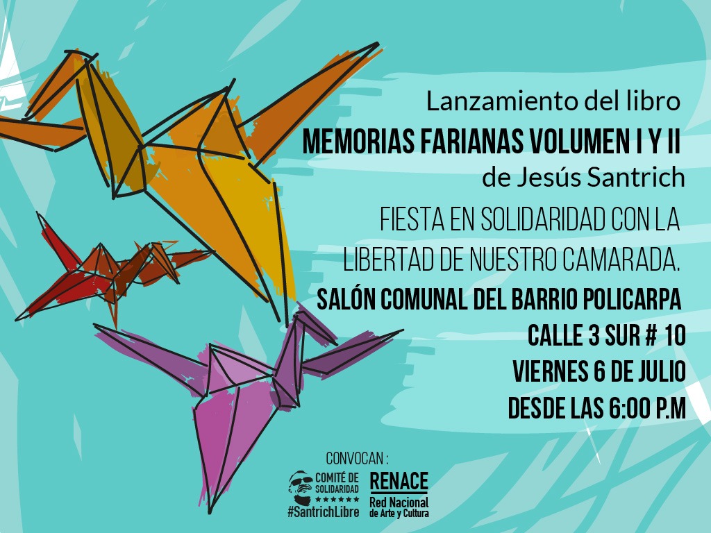Lanzamiento del libro Memorias Farianas – Jesus Santrich