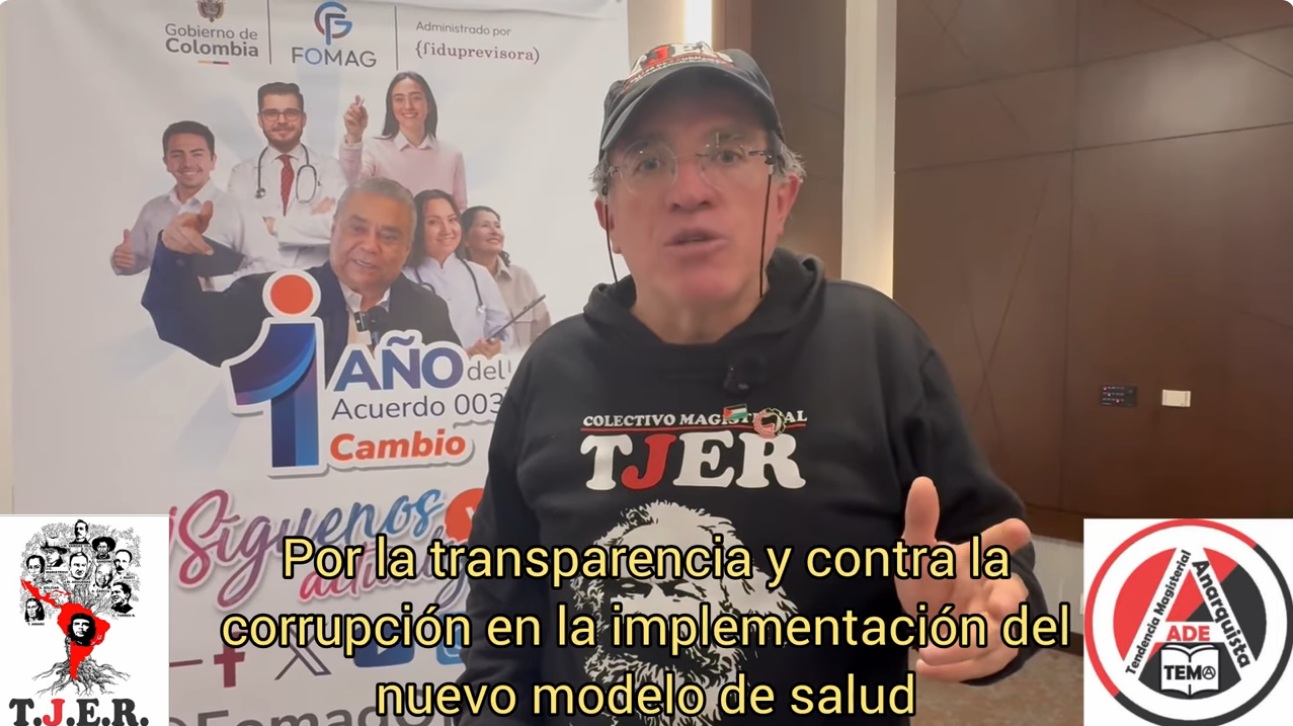 CONTRA TODA EXPRESIÓN DE CORRUPCIÓN EN LA IMPLEMENTACIÓN EN EL MODELO DE SALUD