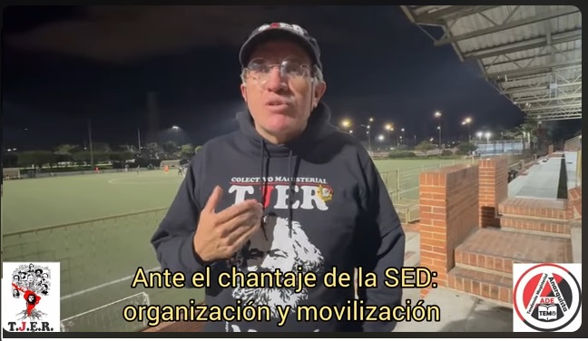 Ante el chantaje de la SED: organización y movilización