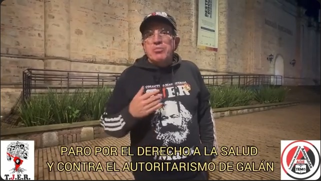 PARO por el Derecho a la Salud y CONTRA el autoritarismo de Galán