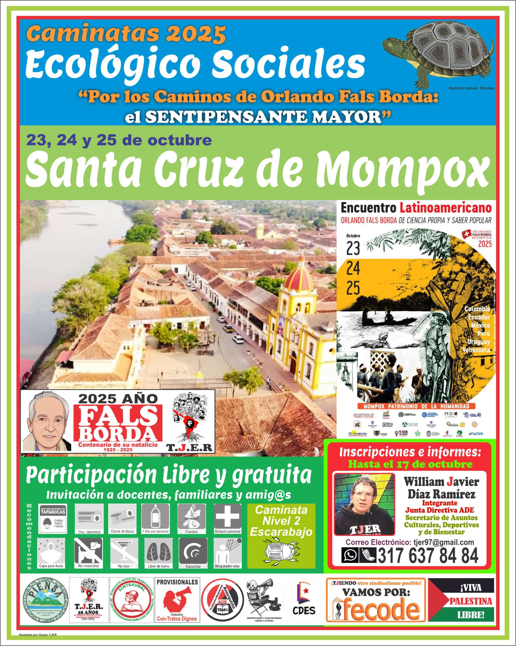 Caminata Ecológico Social a Santa Cruz de Mompox