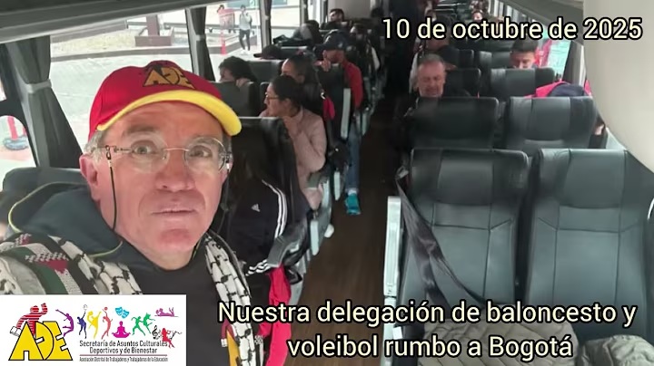 DELEGACIÓN DEPORTIVA REGRESA A BOGOTAAAAAAAAAAAAAA!!!