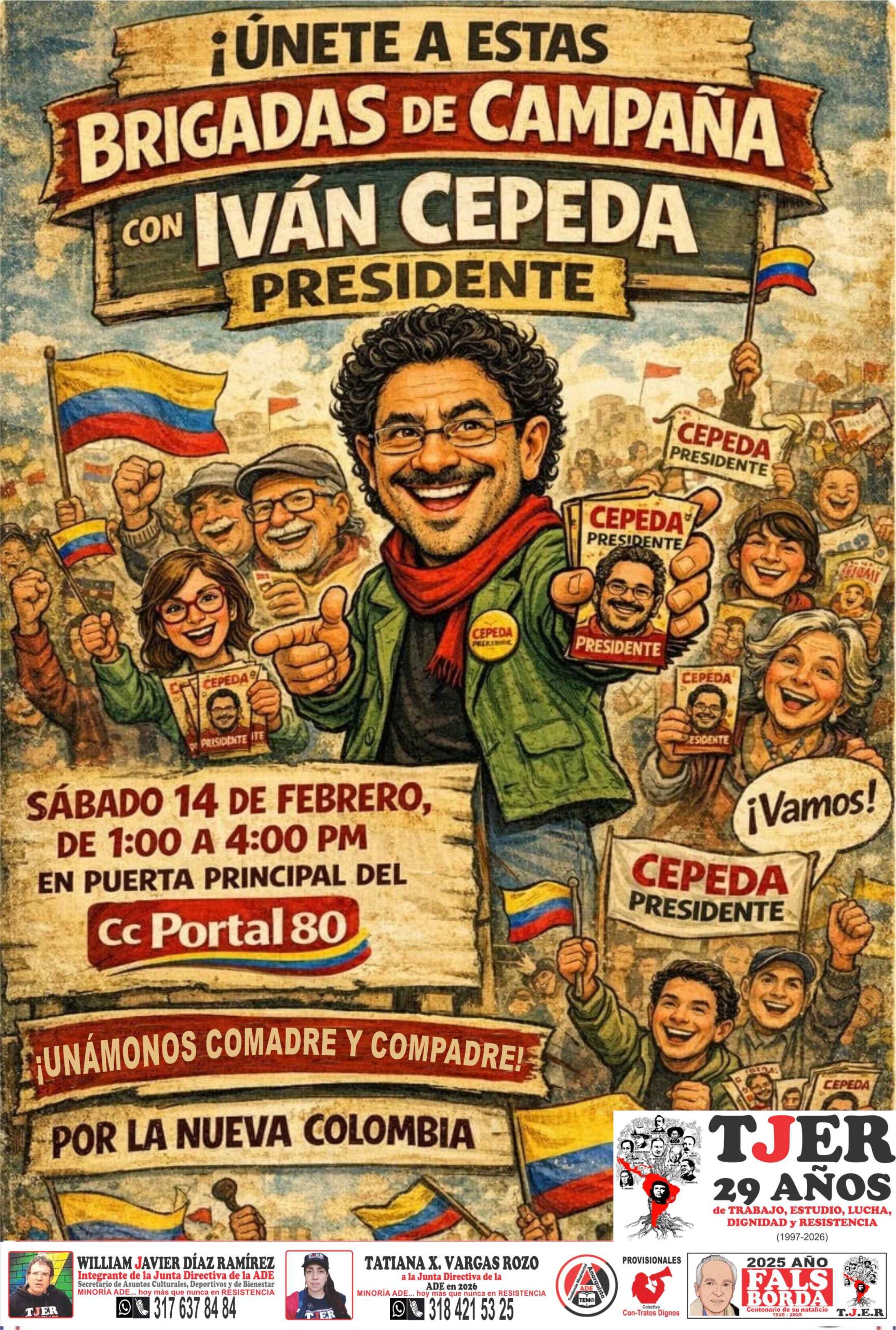 BRIGADAS DE CAMPAÑA DOCENTES CON IVÁN CEPEDA