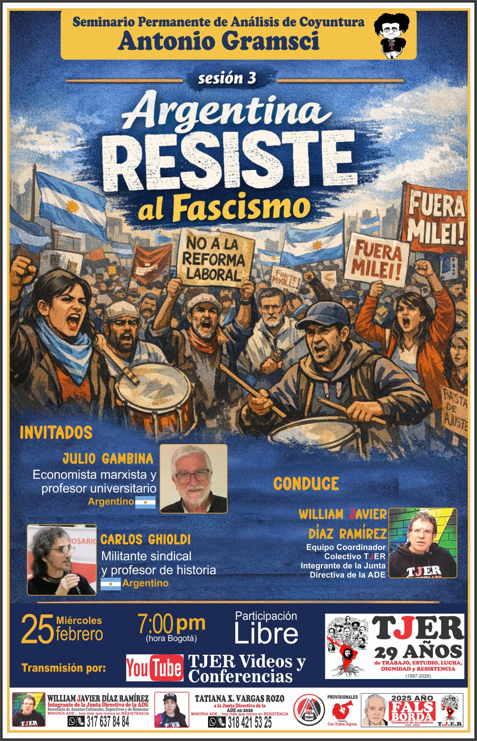 ARGENTINA RESISTE AL FASCISMO
