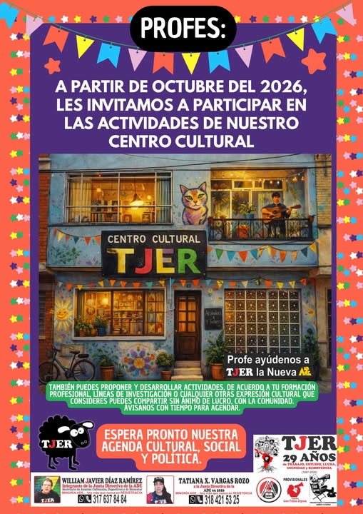 Desde octubre participa en las actividades del Centro Cultural TJER